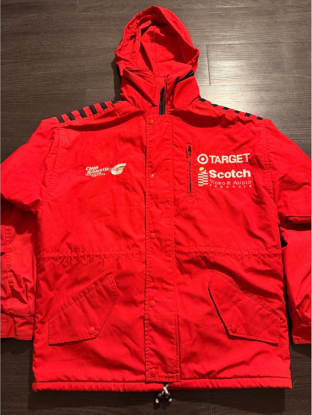 Vintage 1995 Target Ganassi Crew Issued Jacket Dead Stock